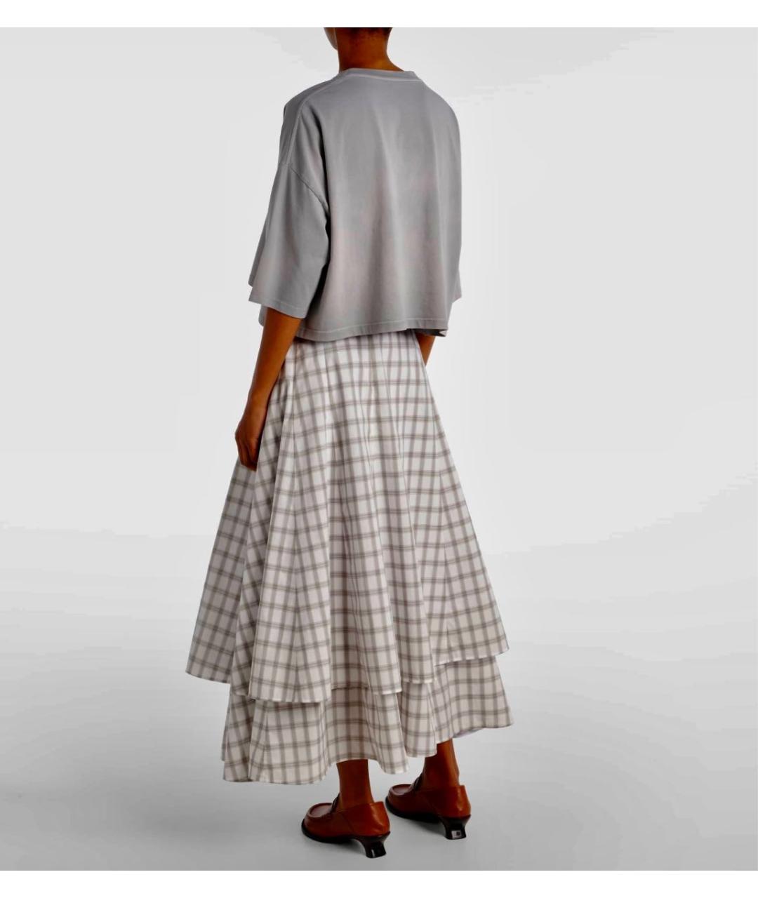 LOEWE Серая хлопковая футболка, фото 4
