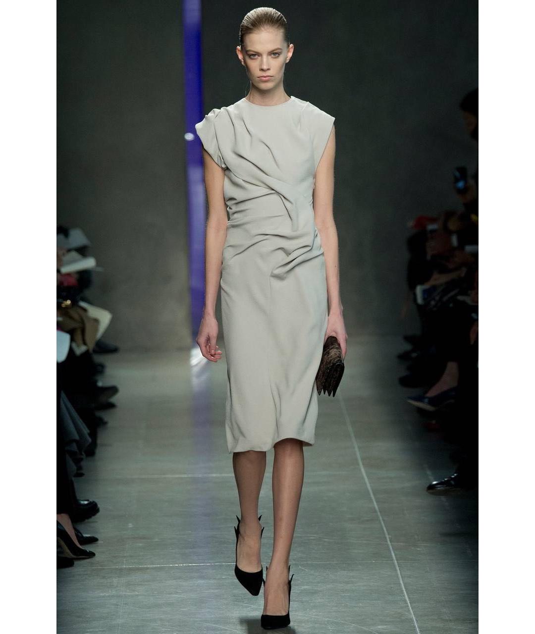 BOTTEGA VENETA Черные замшевые туфли, фото 2