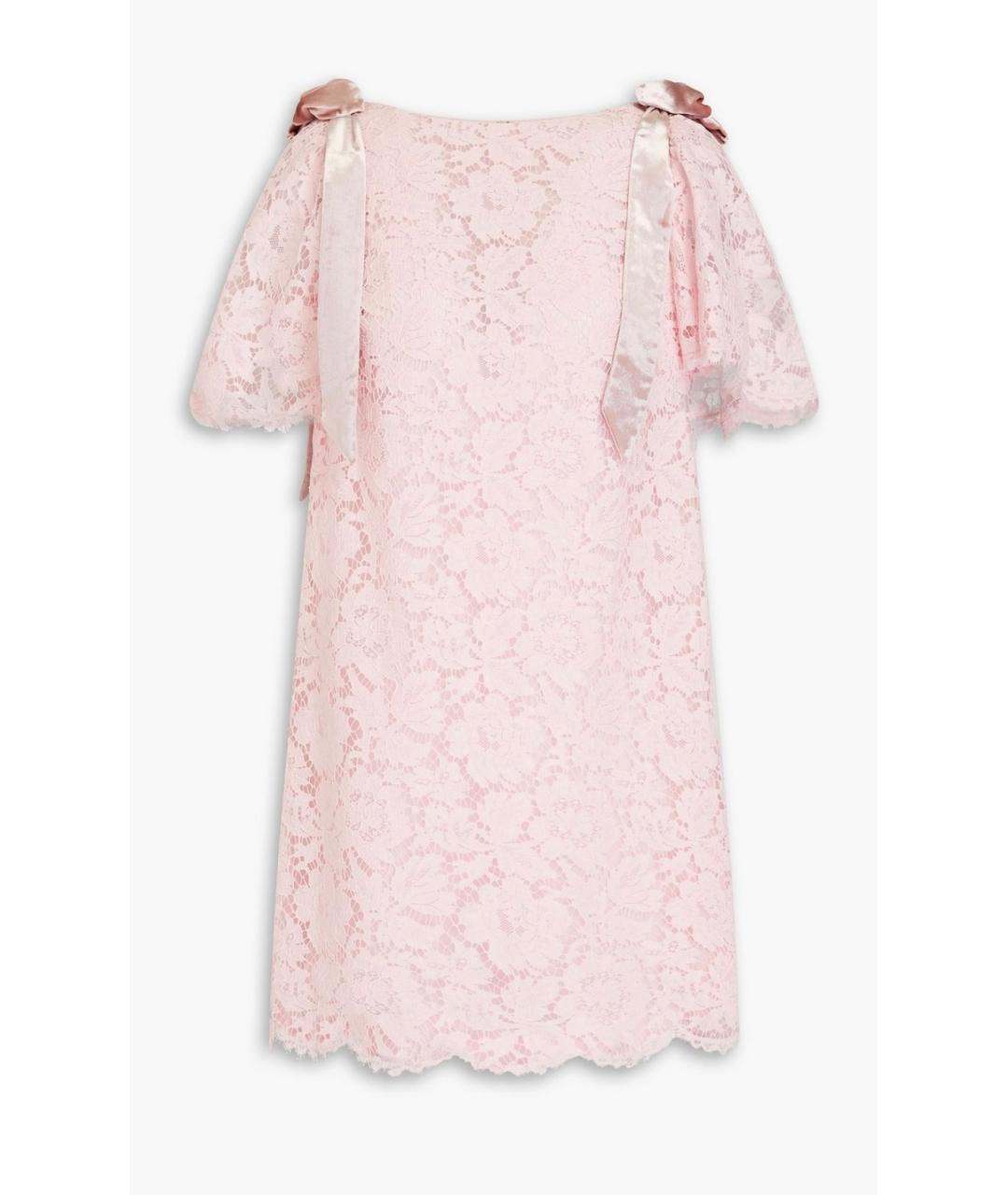 VALENTINO Розовое коктейльное платье, фото 4
