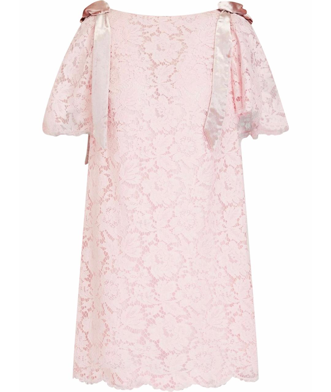 VALENTINO Розовое коктейльное платье, фото 1