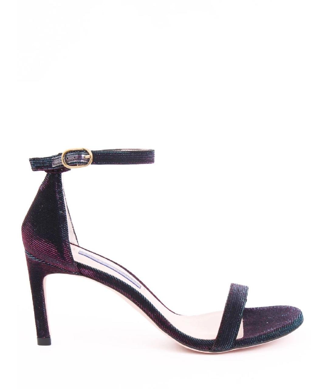 STUART WEITZMAN Мульти кожаные босоножки, фото 9