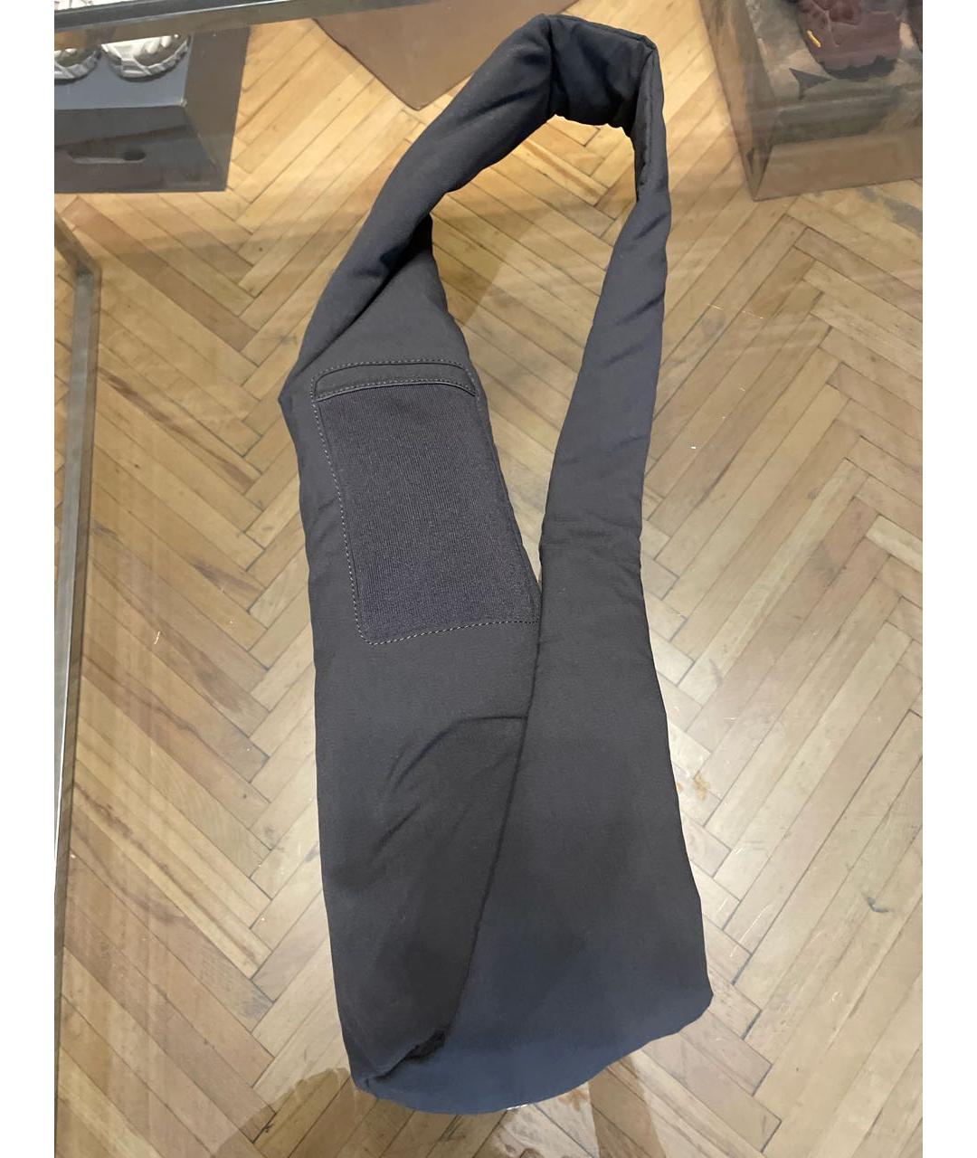 YEEZY Черная синтетическая барсетка, фото 3