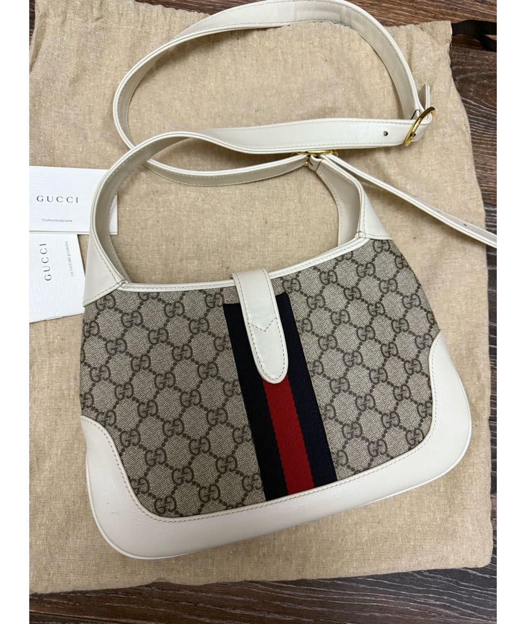 GUCCI Бежевая сумка через плечо, фото 3