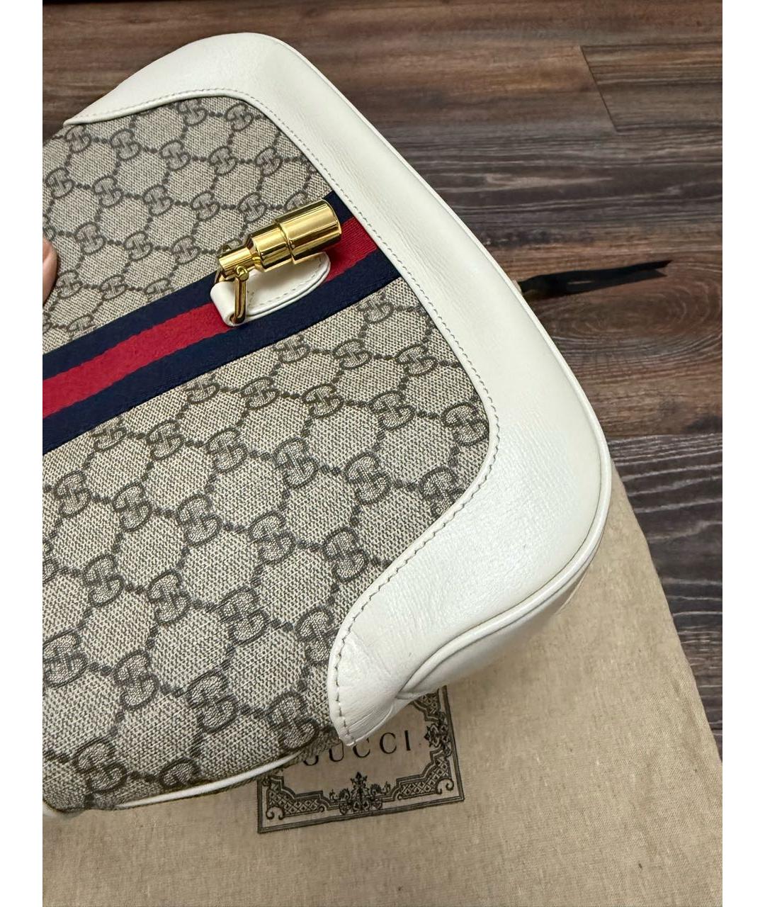 GUCCI Бежевая сумка через плечо, фото 5