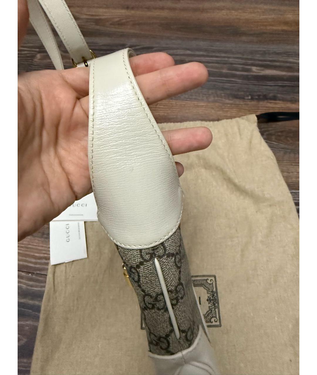 GUCCI Бежевая сумка через плечо, фото 7