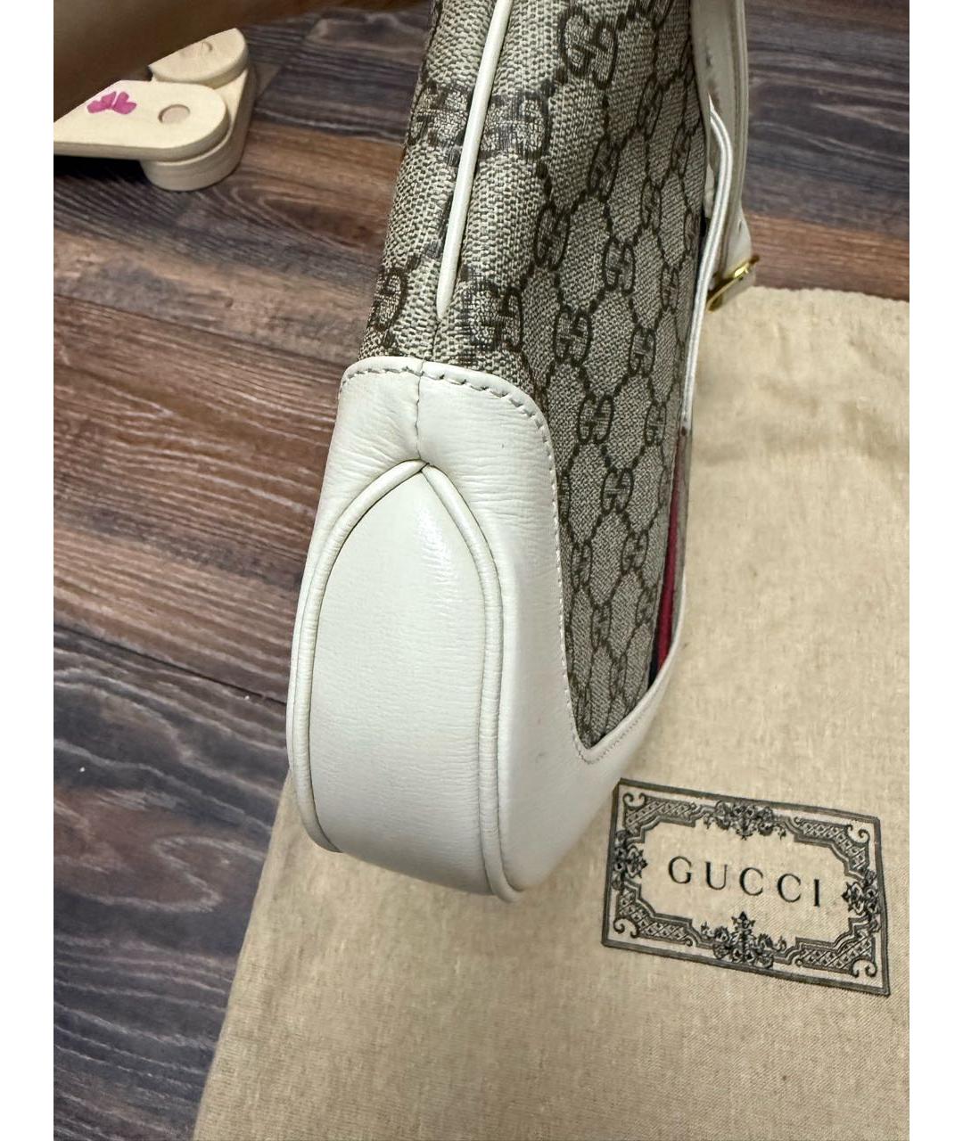 GUCCI Бежевая сумка через плечо, фото 6