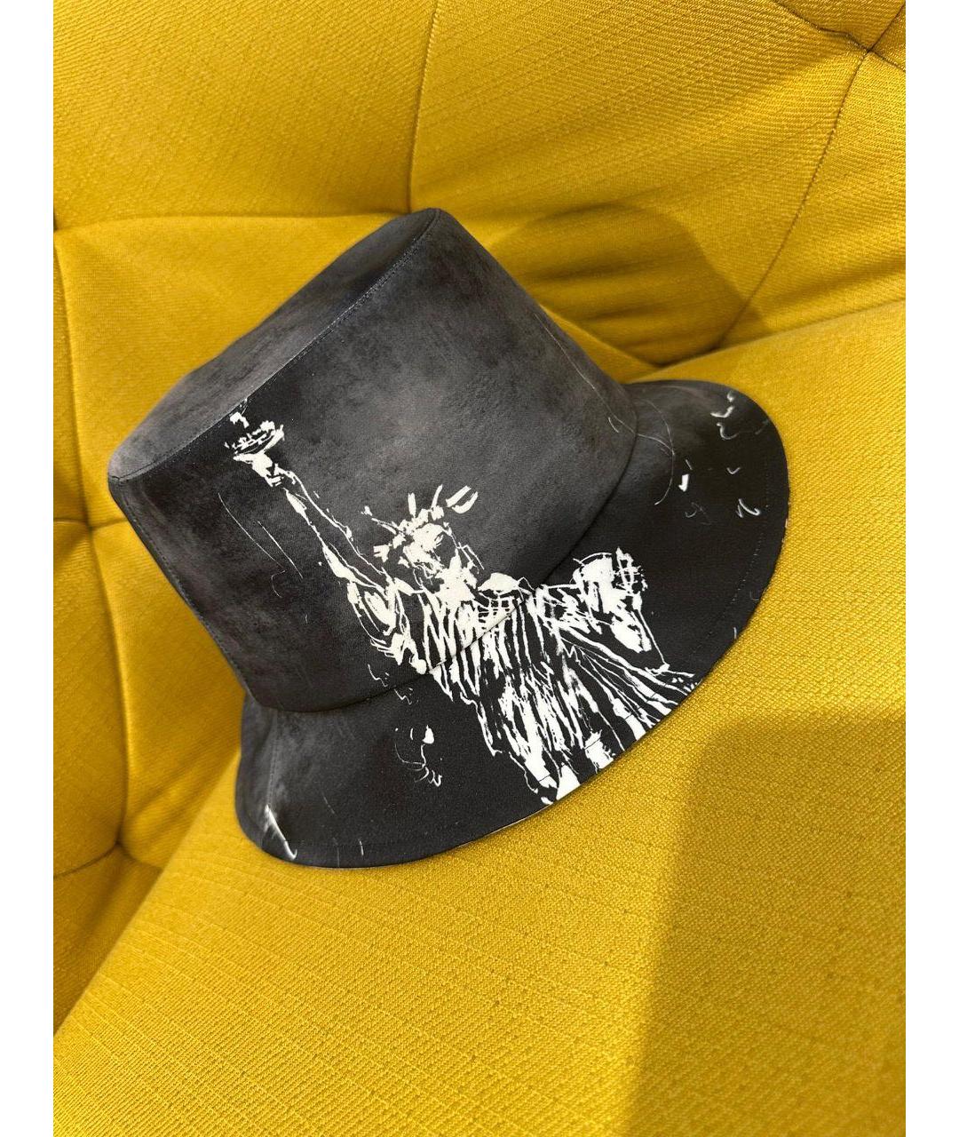 CHRISTIAN DIOR Черная панама, фото 3