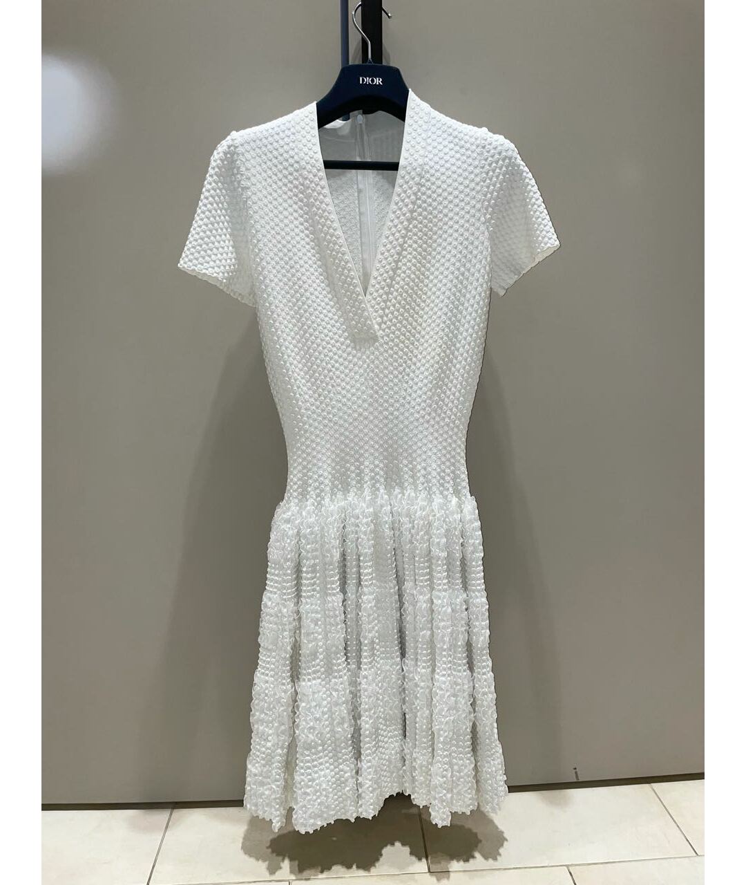 ALAIA Белое коктейльное платье, фото 5