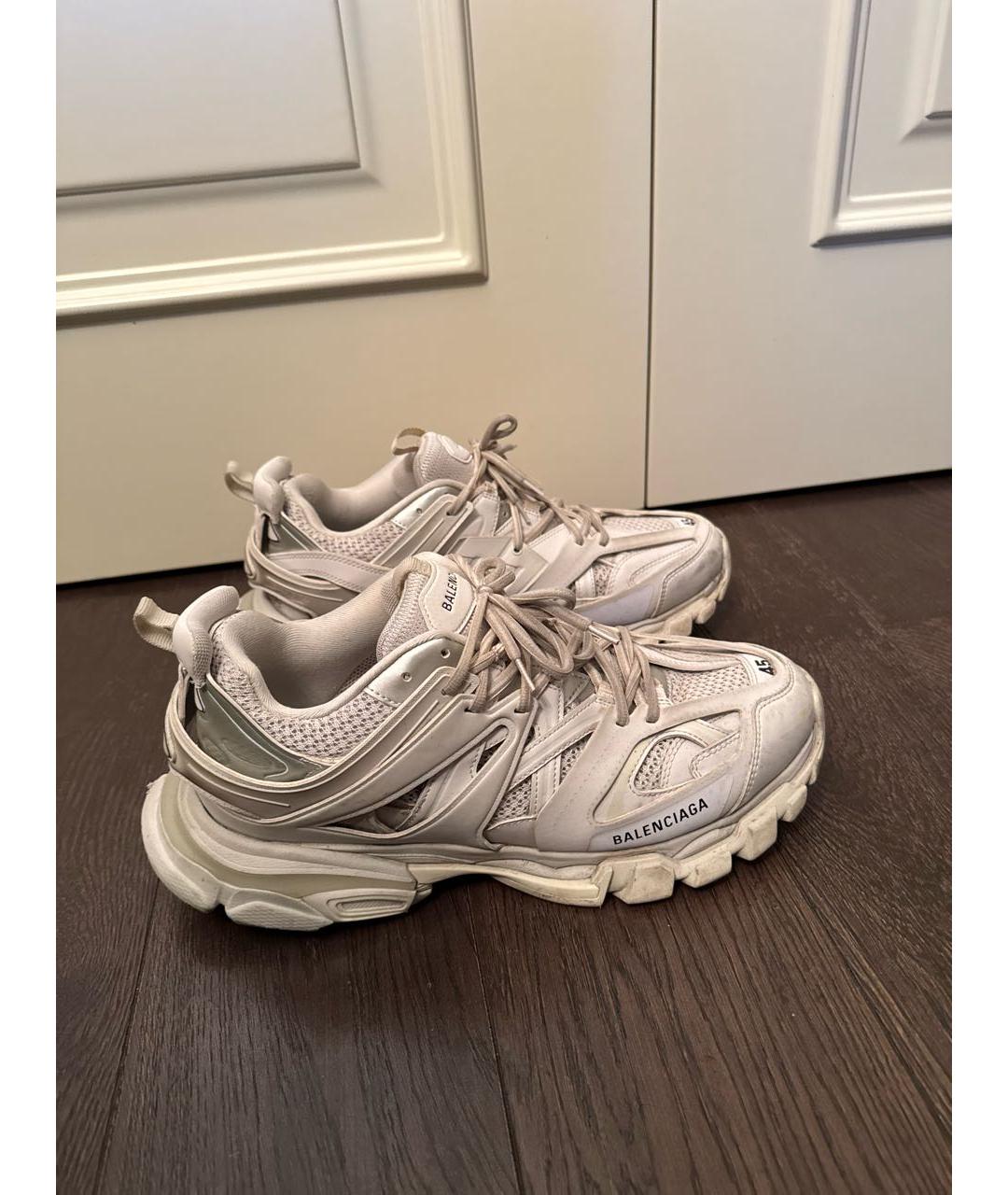 BALENCIAGA Белые высокие кроссовки / кеды, фото 5