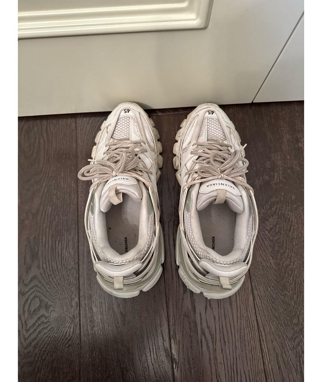 BALENCIAGA Белые высокие кроссовки / кеды, фото 3
