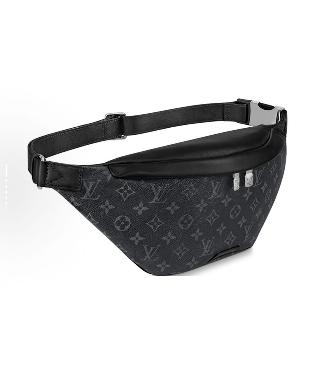 LOUIS VUITTON Хаки барсетка из искусственной кожи, фото 2