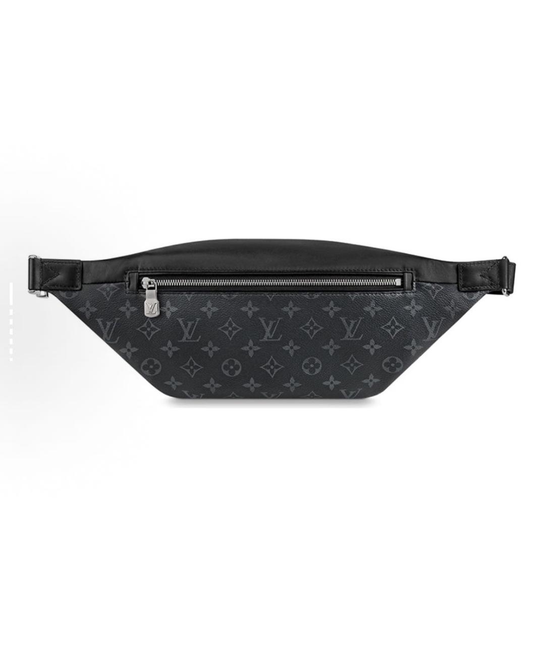 LOUIS VUITTON Хаки барсетка из искусственной кожи, фото 3
