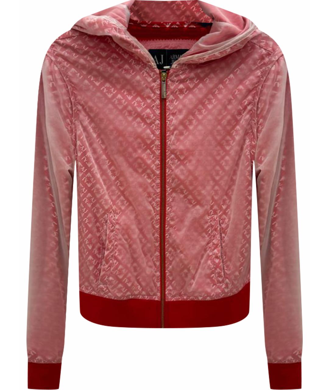 ARMANI JEANS Красная хлопковая куртка, фото 1