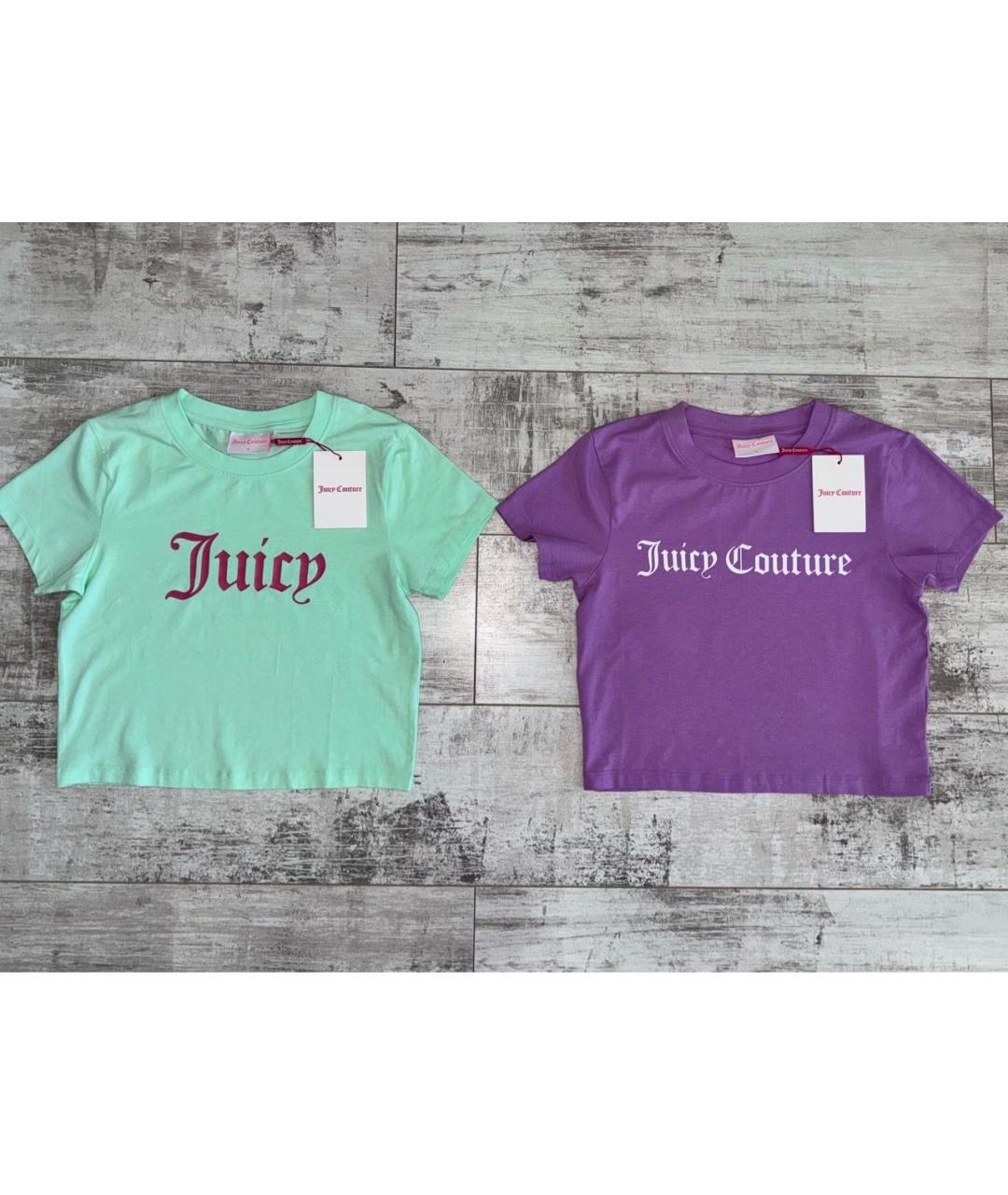 JUICY COUTURE Мульти хлопковая футболка, фото 9
