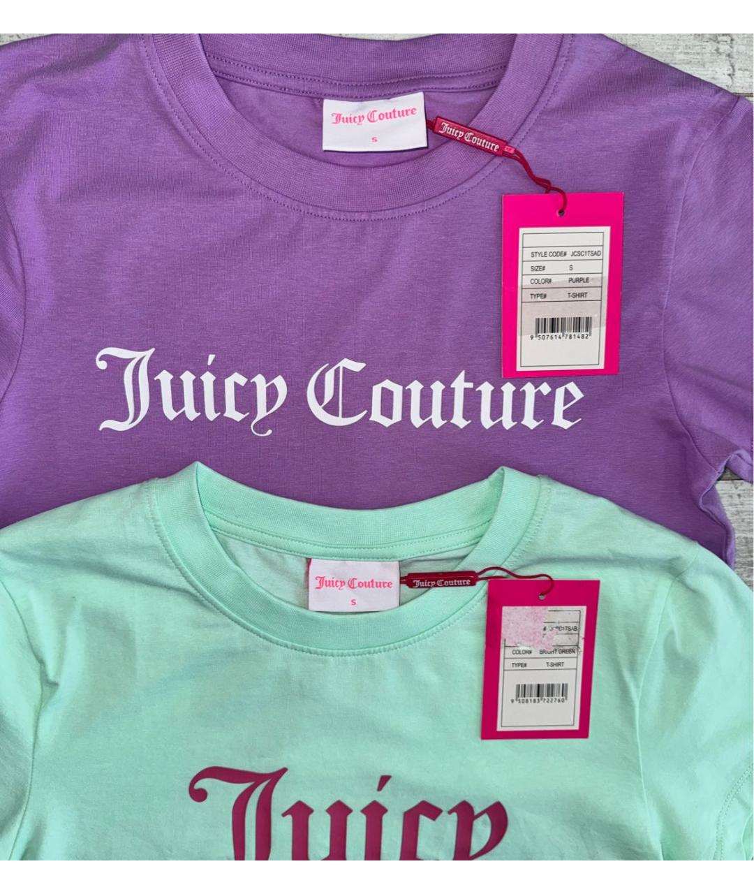 JUICY COUTURE Мульти хлопковая футболка, фото 3