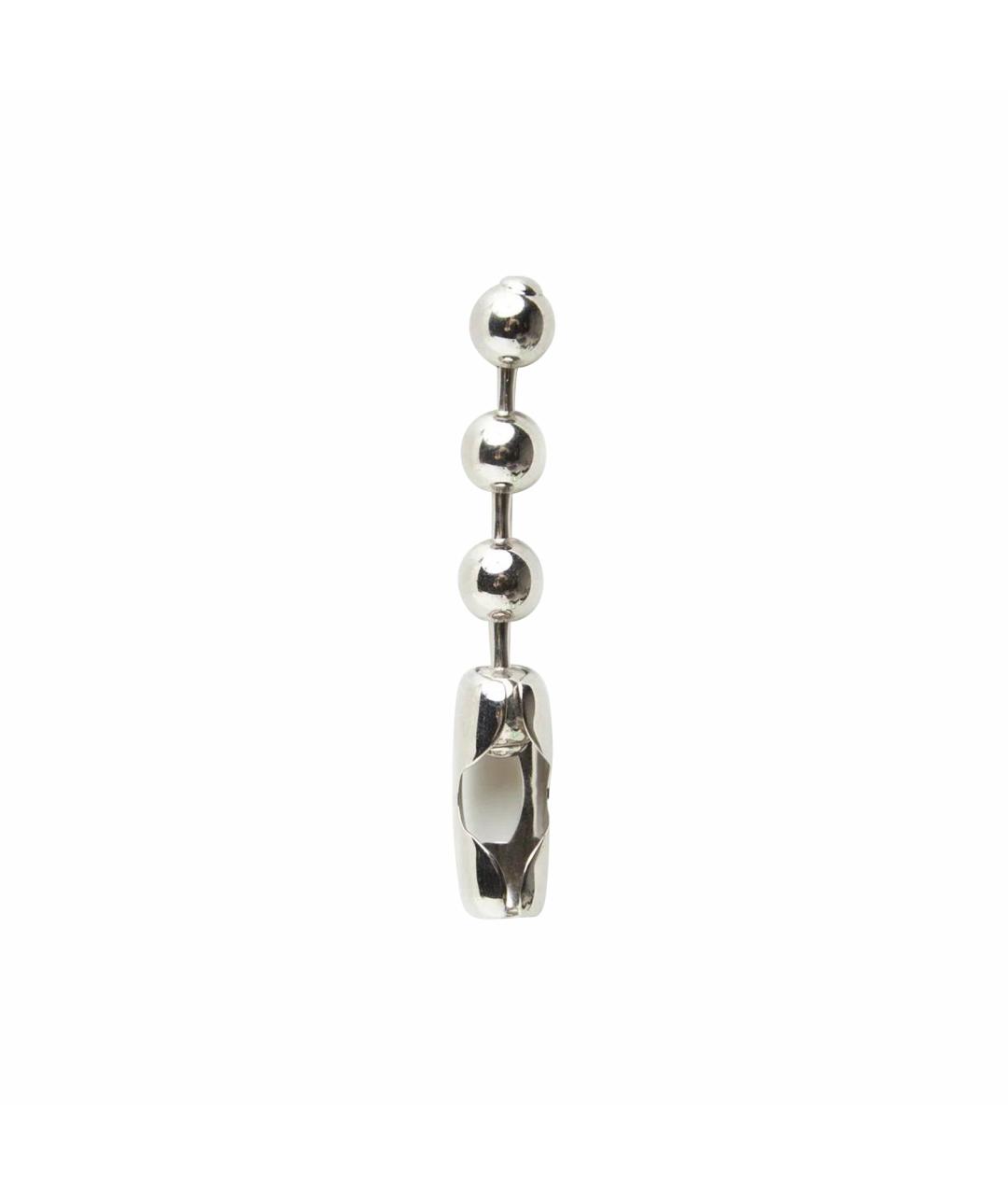 MM6 MAISON MARGIELA Серебряные латунные серьги, фото 1