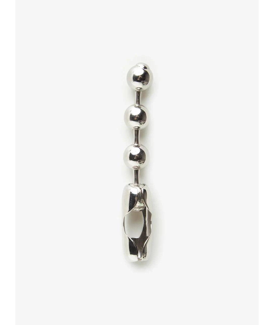 MM6 MAISON MARGIELA Серебряные латунные серьги, фото 3
