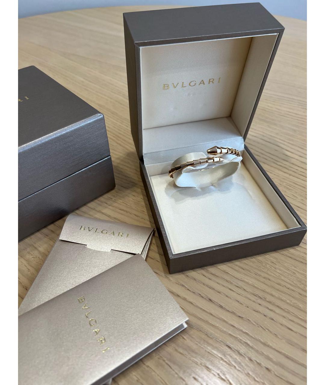 BVLGARI Золотой браслет из розового золота, фото 2