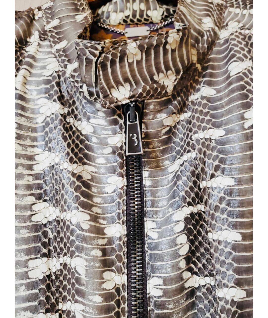 BILLIONAIRE Мульти куртка из экзотической кожи, фото 3