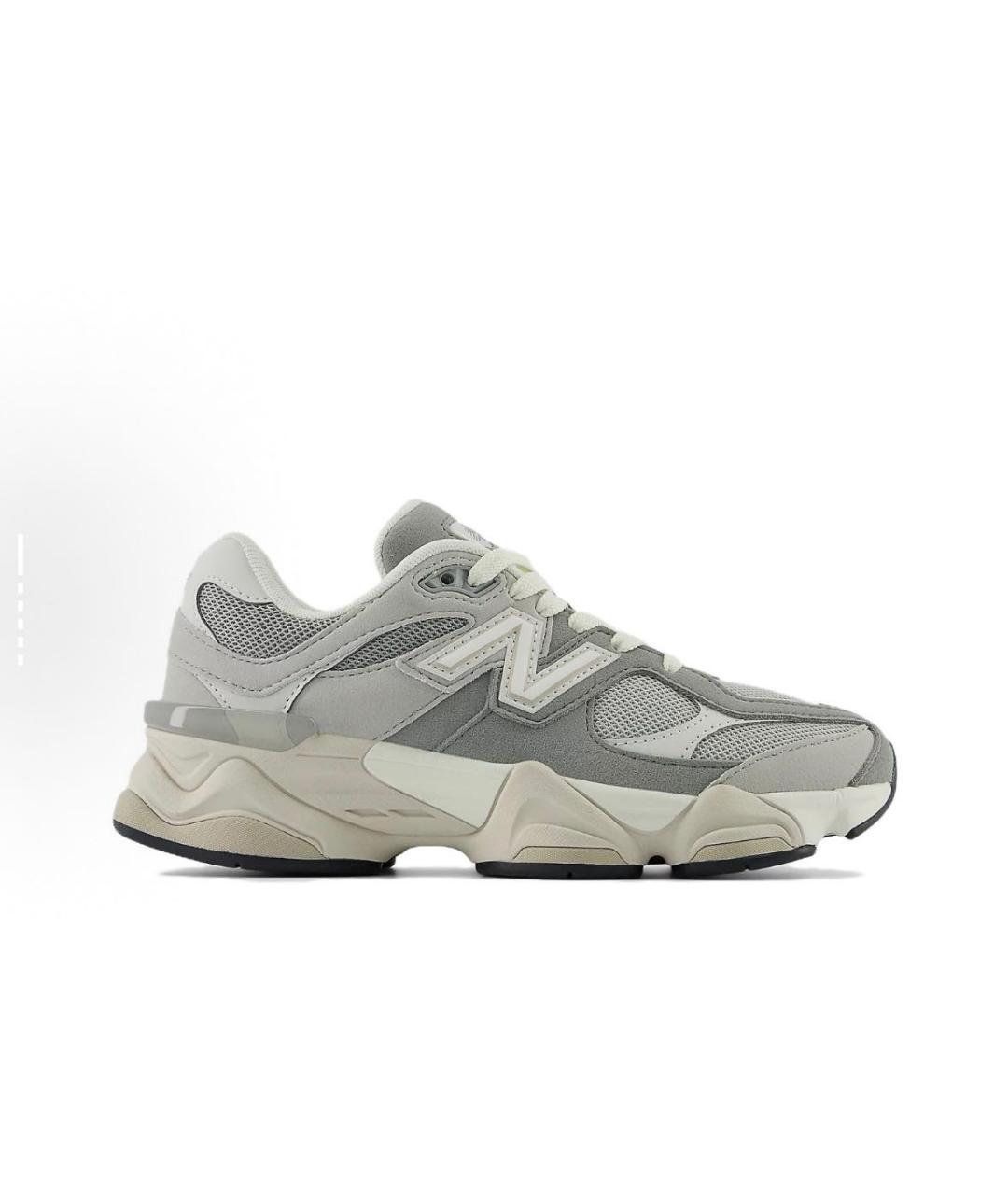 NEW BALANCE Серые текстильные кроссовки, фото 3
