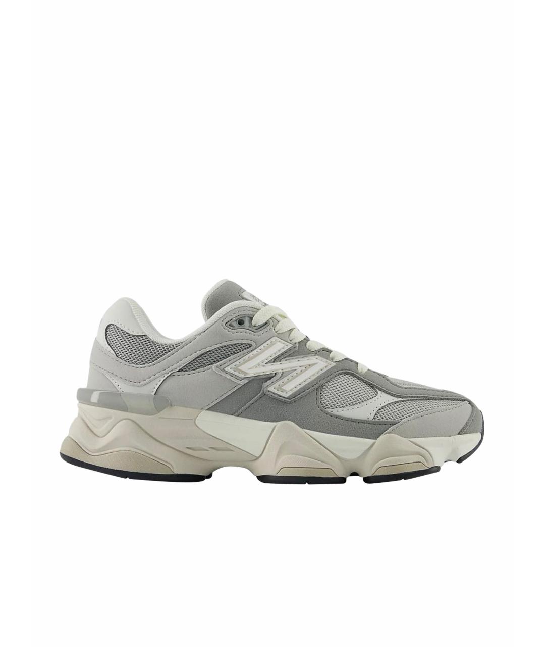 NEW BALANCE Серые текстильные кроссовки, фото 1