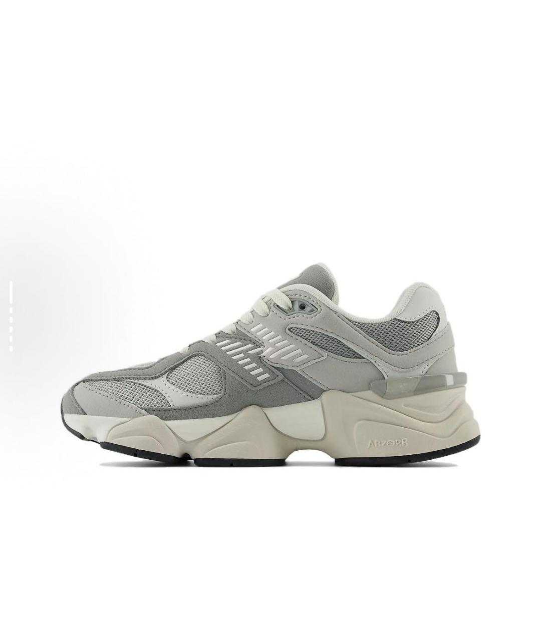NEW BALANCE Серые текстильные кроссовки, фото 2