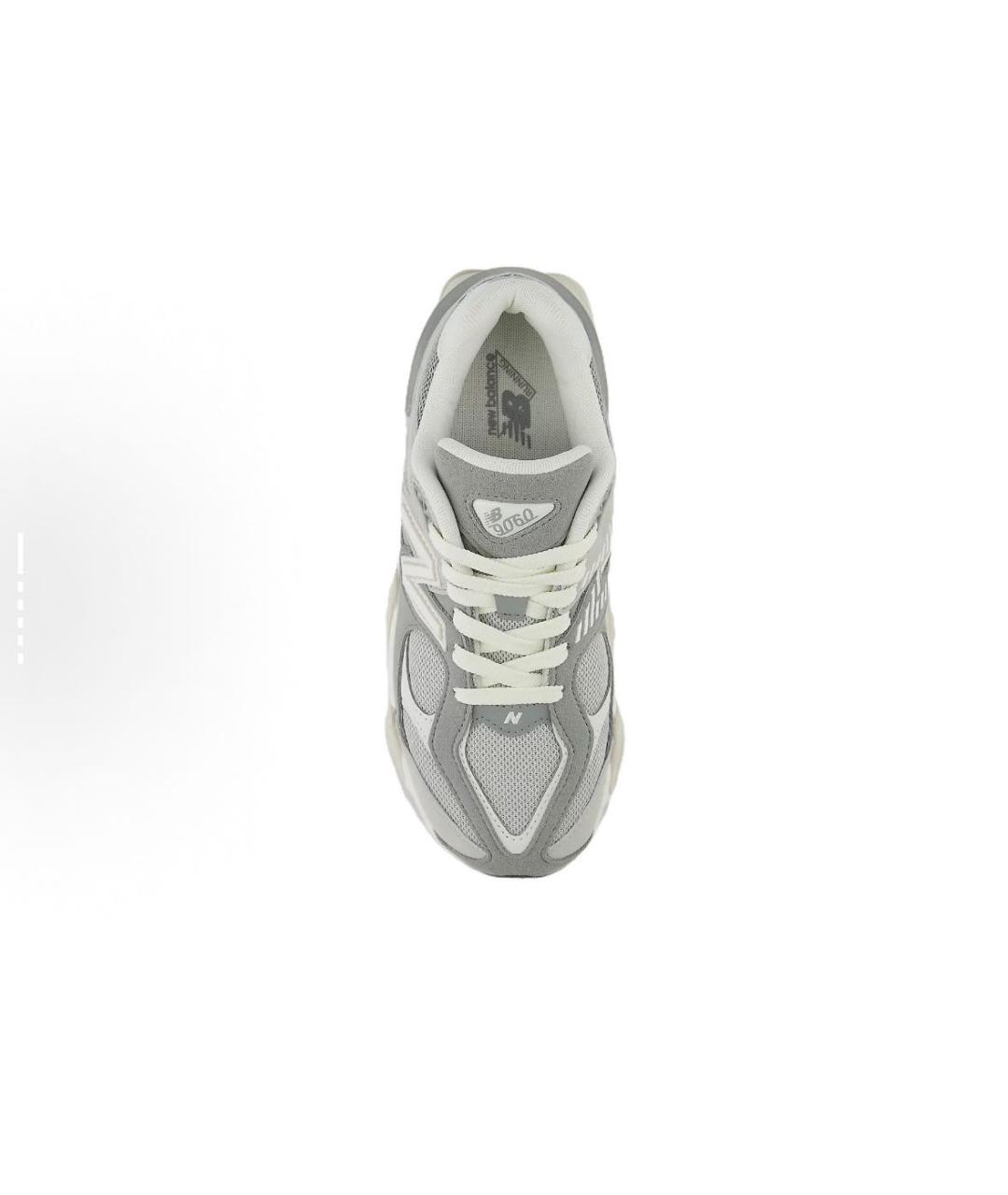 NEW BALANCE Серые текстильные кроссовки, фото 5