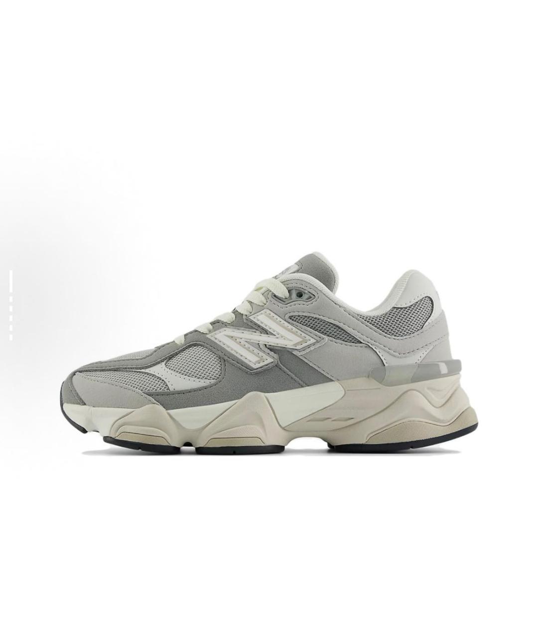NEW BALANCE Серые текстильные кроссовки, фото 7