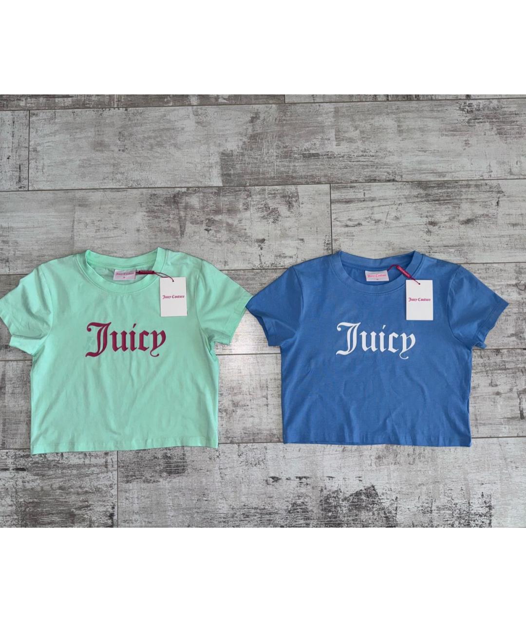 JUICY COUTURE Мульти хлопковая футболка, фото 8