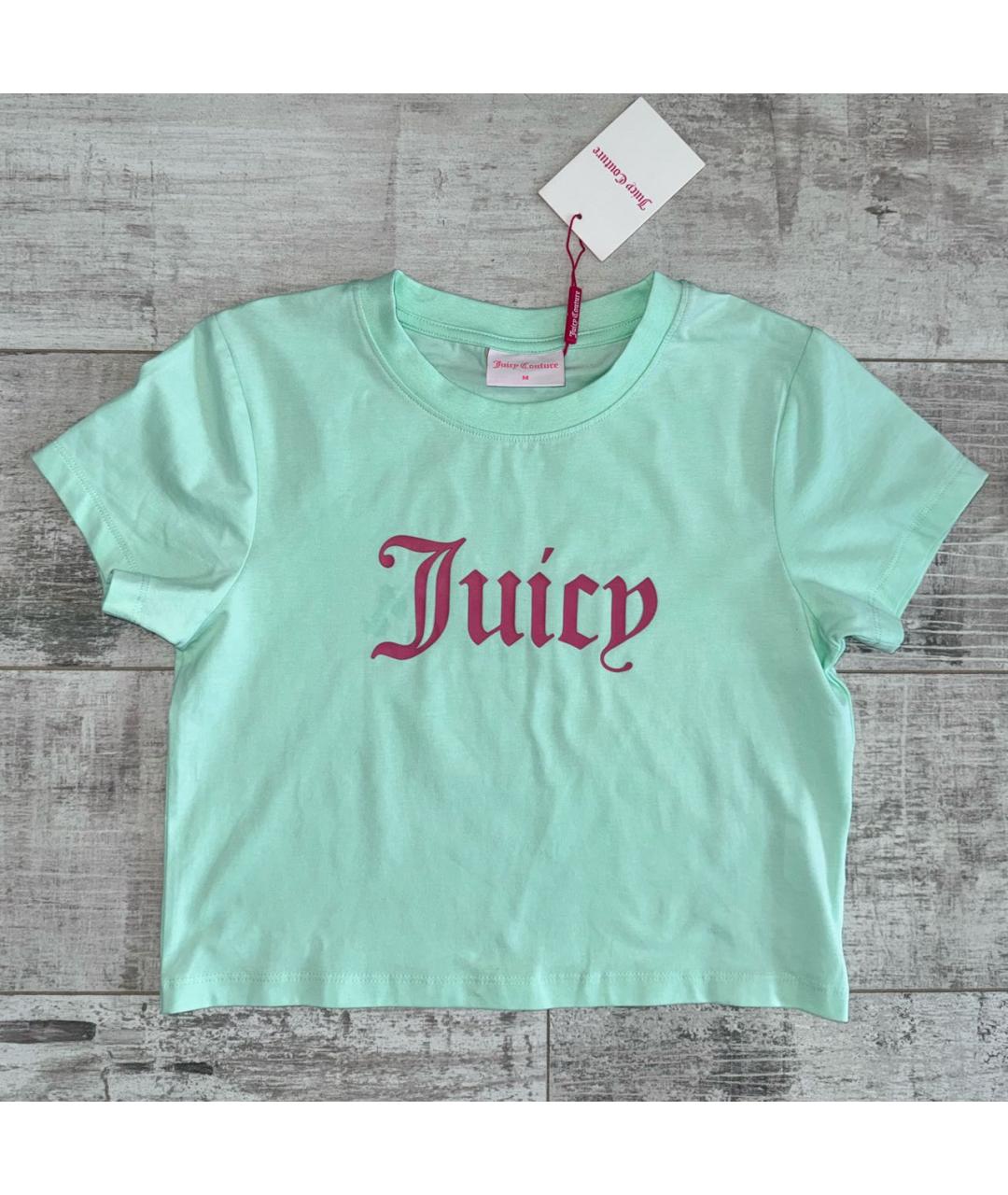 JUICY COUTURE Мульти хлопковая футболка, фото 4