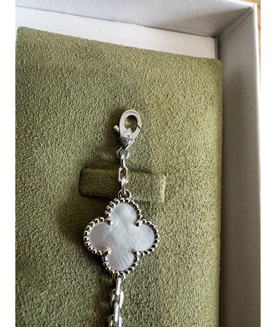 VAN CLEEF & ARPELS Белый браслет из белого золота, фото 4