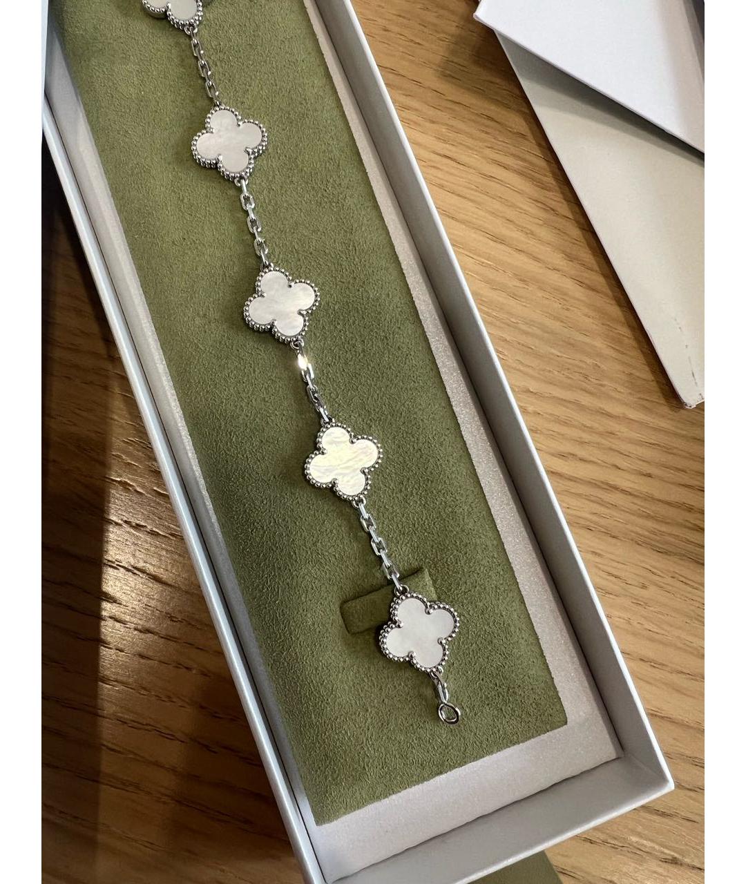 VAN CLEEF & ARPELS Белый браслет из белого золота, фото 3