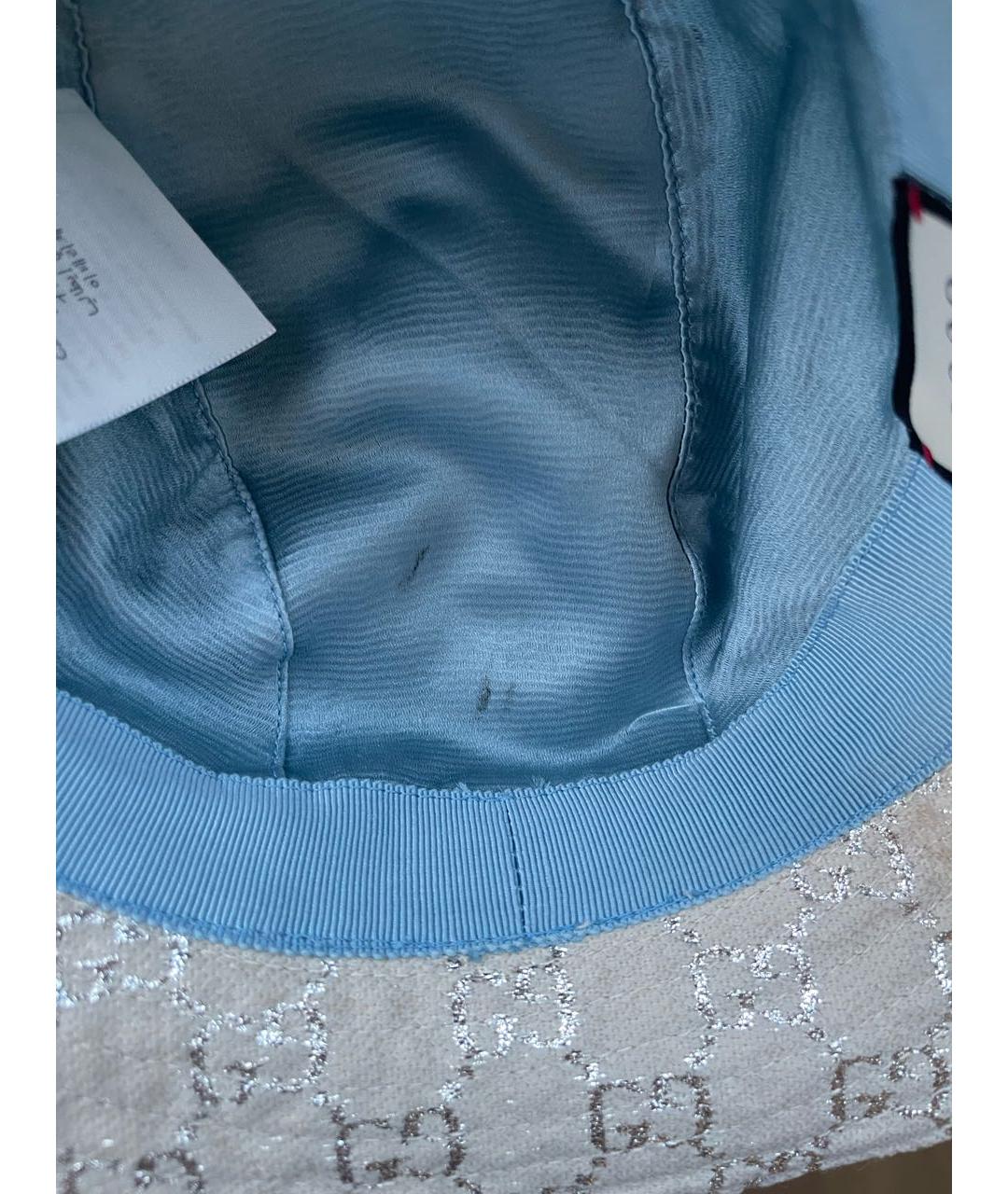 GUCCI Бежевая шерстяная панама, фото 5