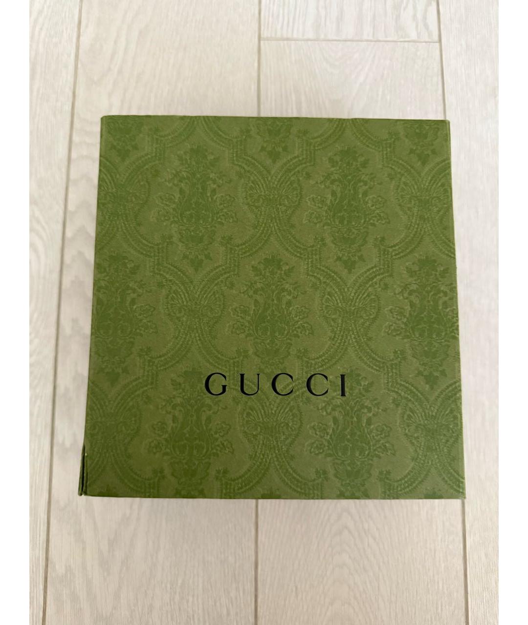 GUCCI Коричневый платок, фото 3
