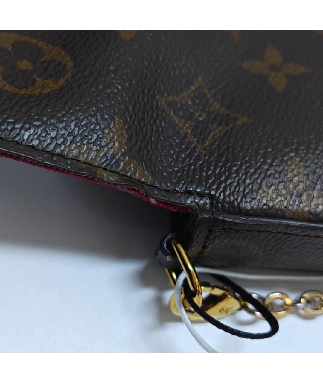 LOUIS VUITTON Коричневая сумка через плечо, фото 7