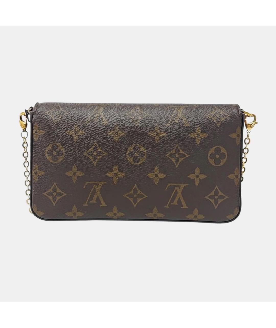 LOUIS VUITTON Коричневая сумка через плечо, фото 4