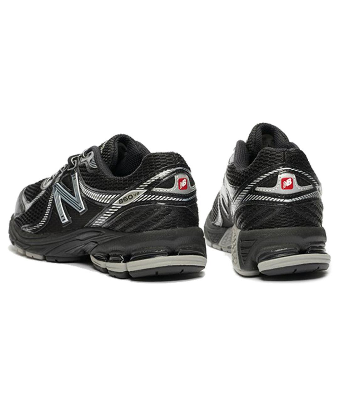 NEW BALANCE Черные низкие кроссовки / кеды, фото 3