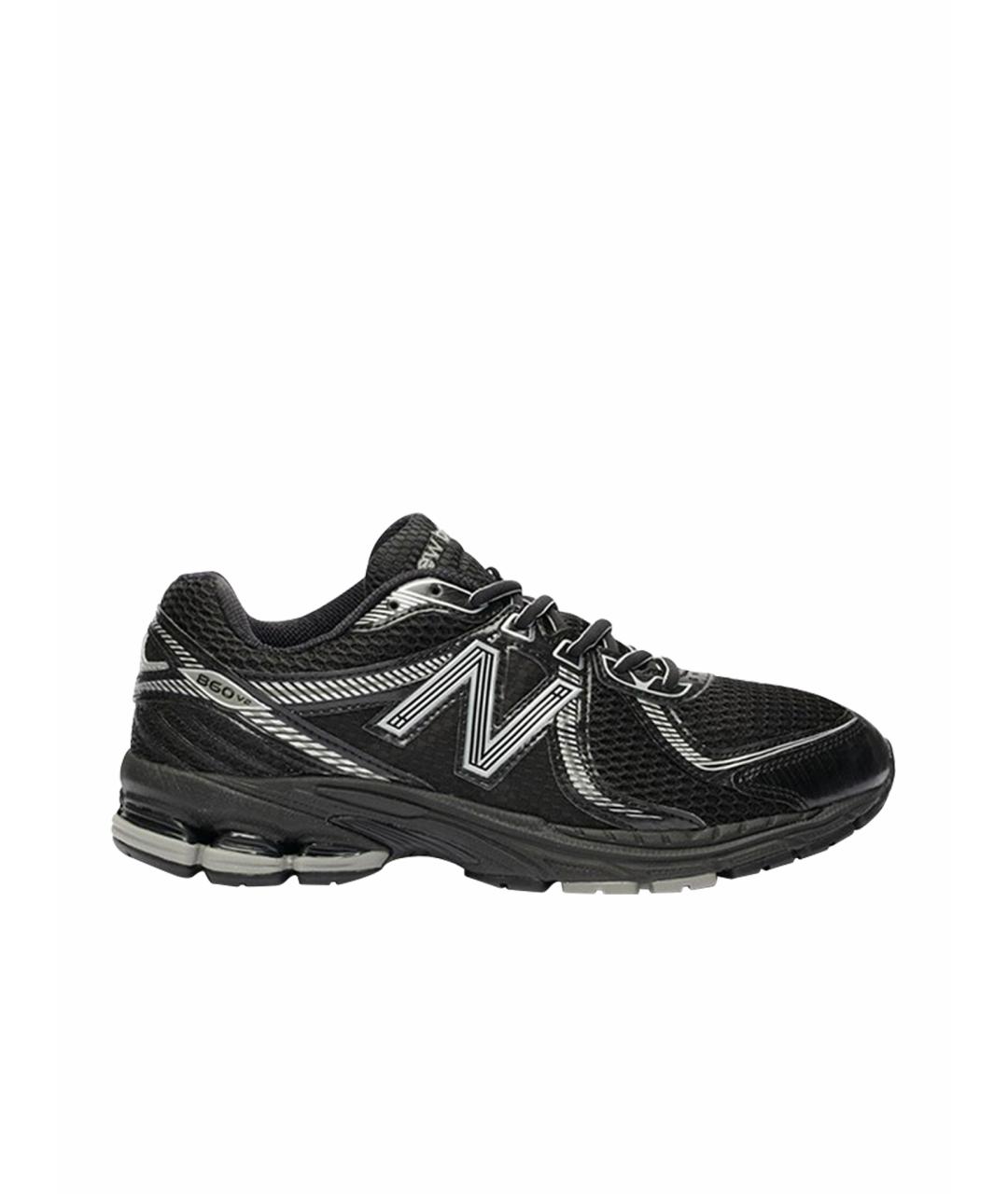 NEW BALANCE Черные низкие кроссовки / кеды, фото 1