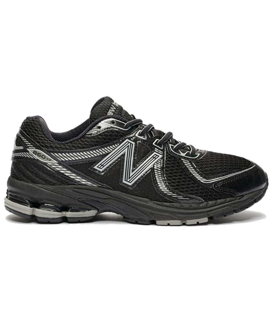 NEW BALANCE Черные низкие кроссовки / кеды, фото 5