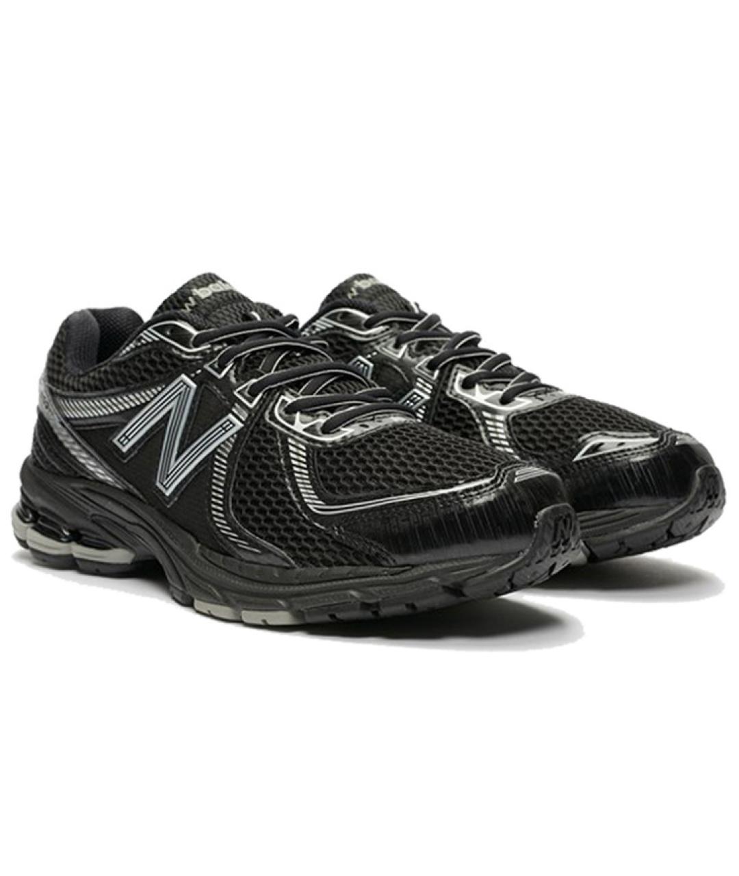 NEW BALANCE Черные низкие кроссовки / кеды, фото 2
