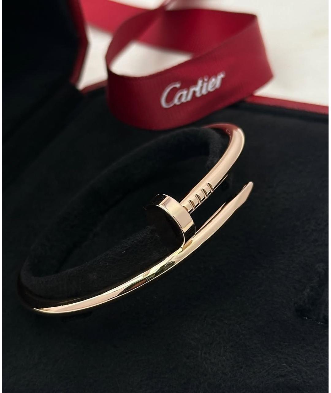 CARTIER Золотой браслет из розового золота, фото 2