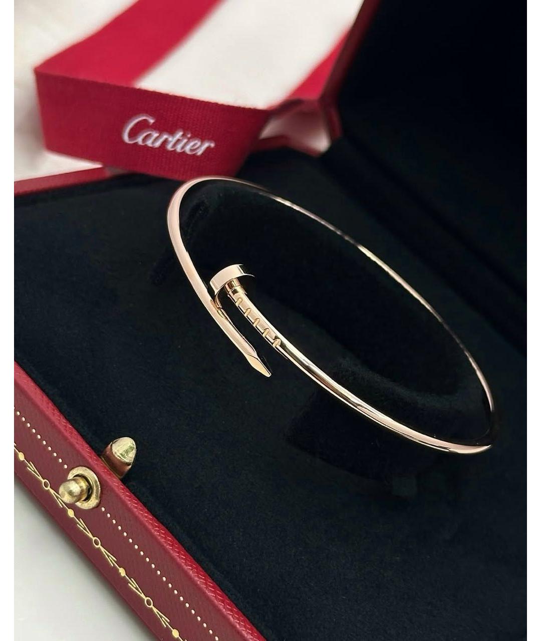 CARTIER Золотой браслет из розового золота, фото 2