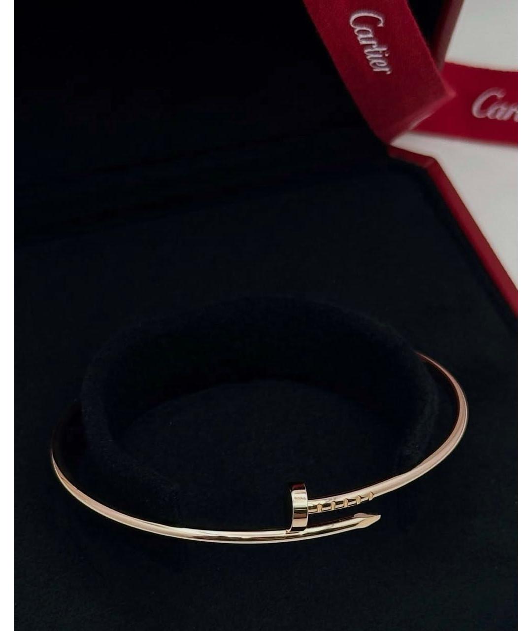 CARTIER Золотой браслет из розового золота, фото 4