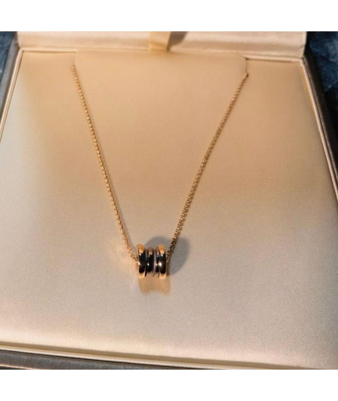 BVLGARI Розовая подвеска из розового золота, фото 4