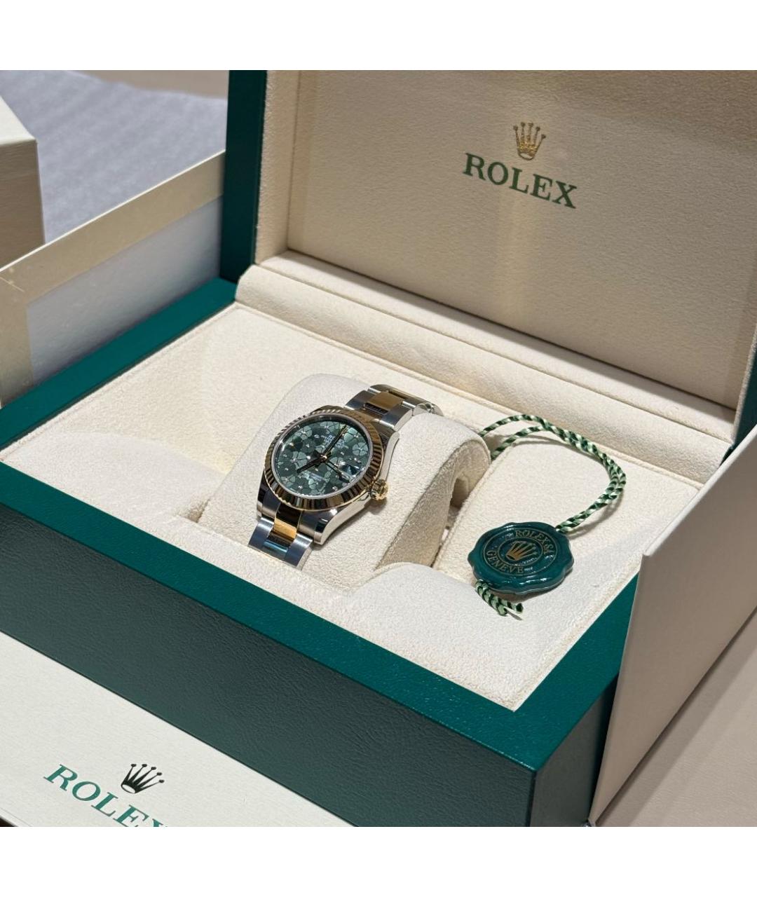 ROLEX Зеленые часы, фото 3