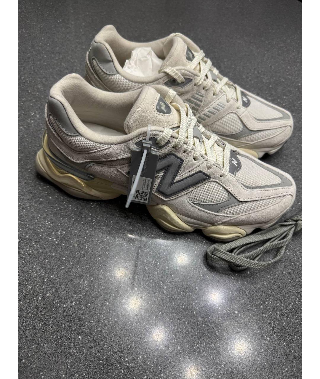NEW BALANCE Серые низкие кроссовки / кеды, фото 2