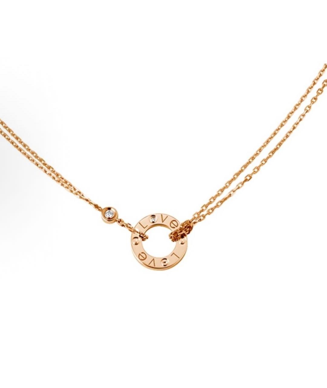 CARTIER Золотая подвеска из розового золота, фото 5