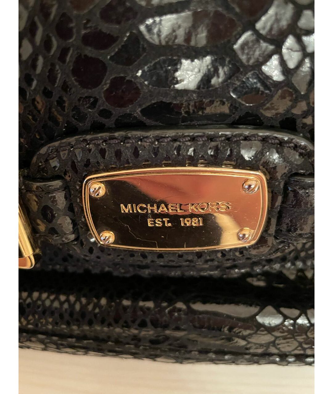 MICHAEL KORS Черная сумка тоут, фото 4