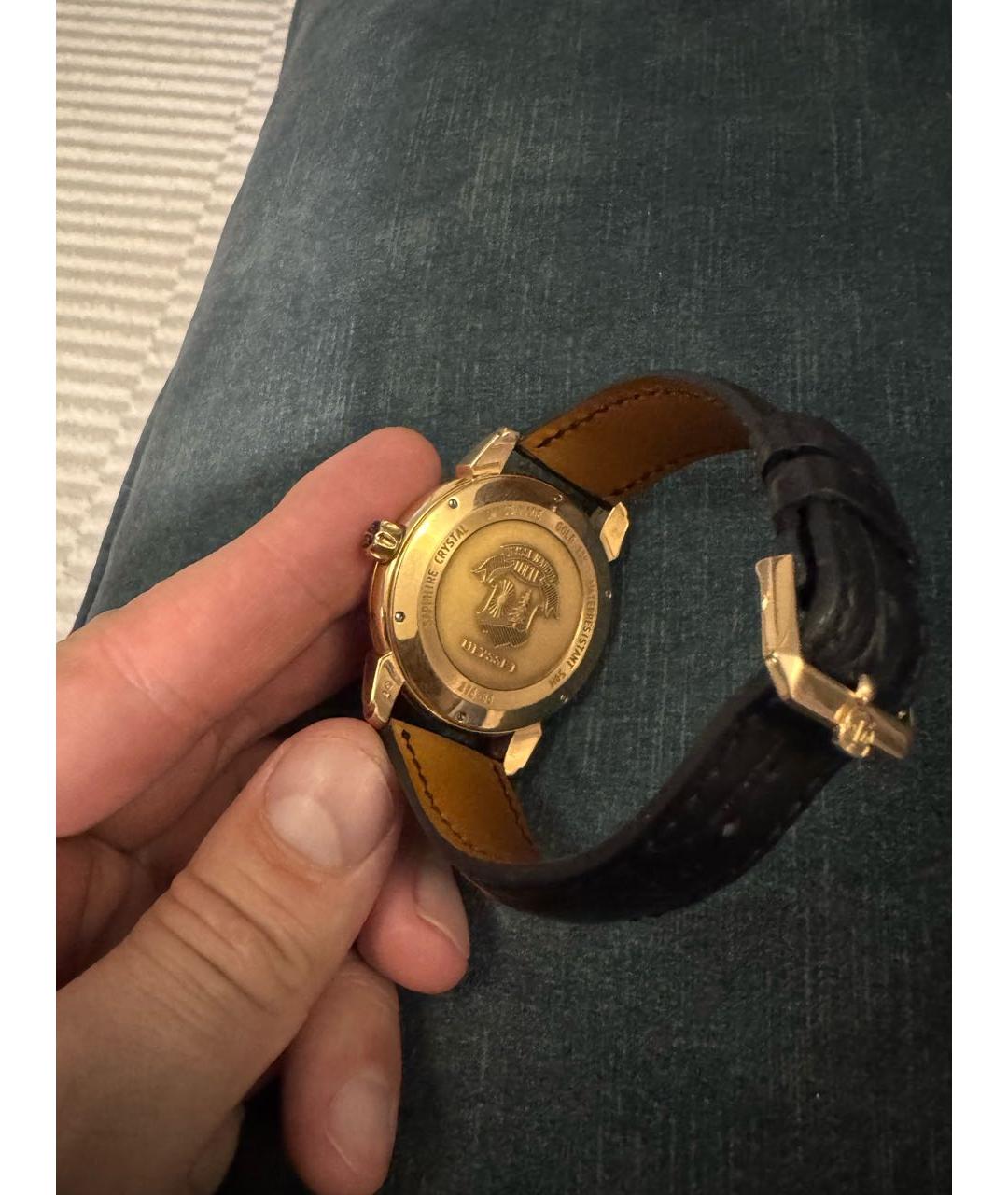 Ulysse Nardin Желтые часы из желтого золота, фото 3