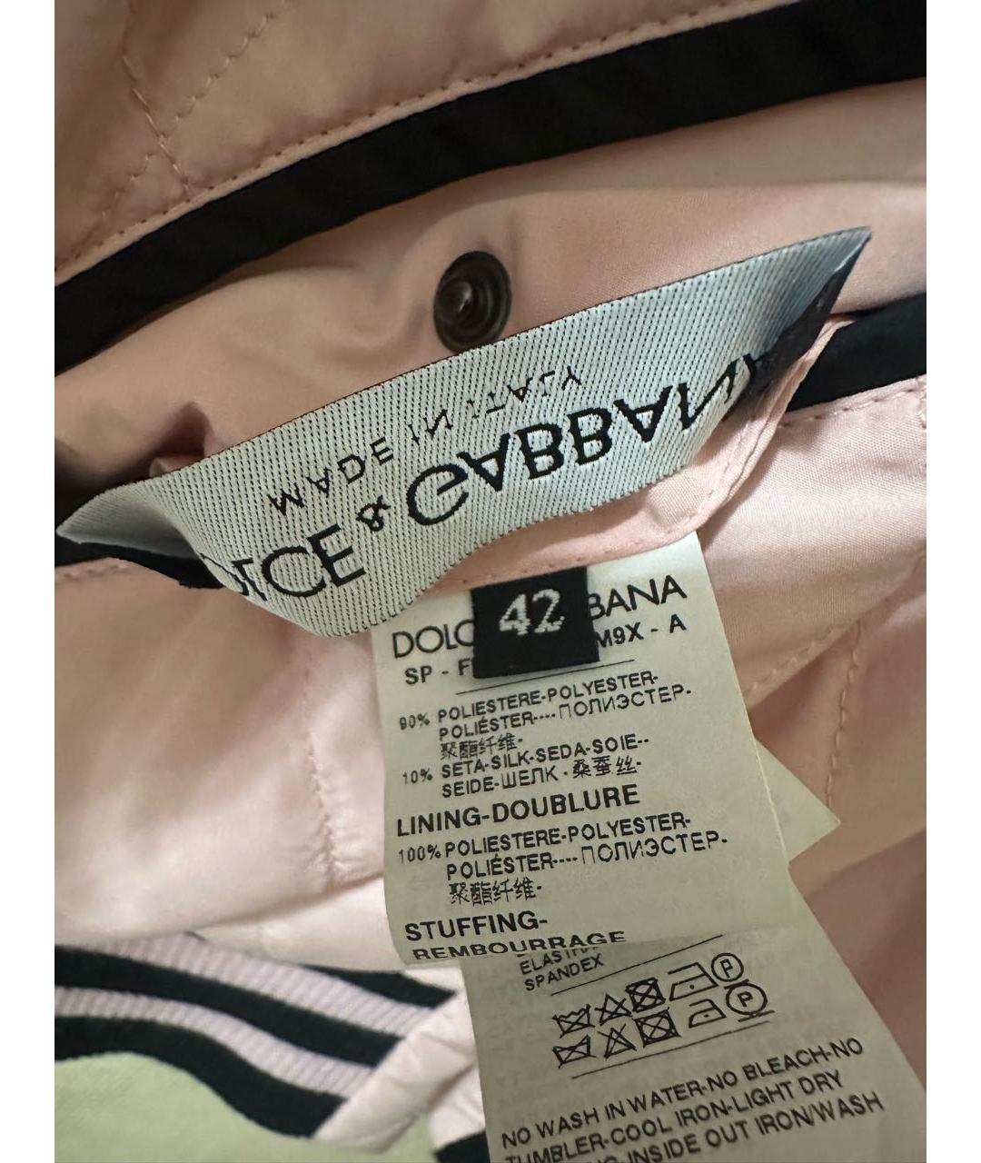 DOLCE&GABBANA Полиэстеровая куртка, фото 7